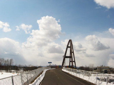 白石サイクリングロード 虹の橋