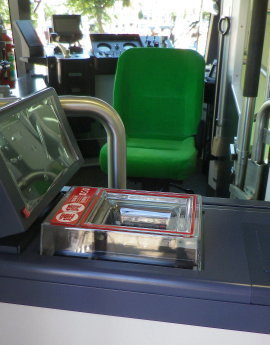 札幌市電 1101運転台